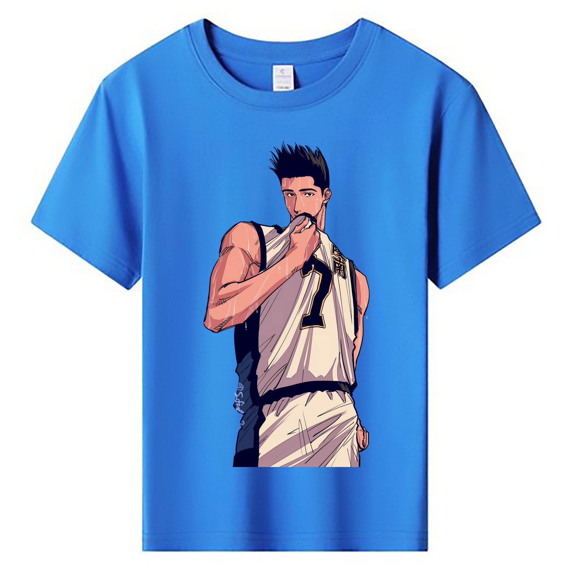 （画像用） SLAM DUNK／スラムダンク 綿100％キッズTシャツ（フロントプリント）